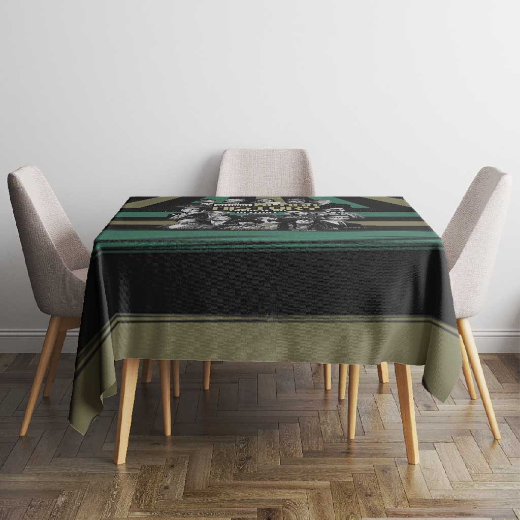 Black History Month Tablecloth Civil Rights Leaders
