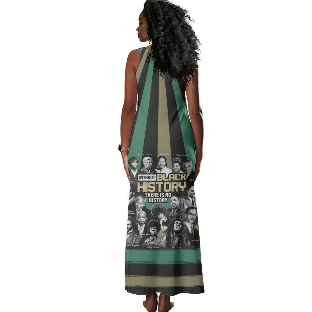 Black History Month Tank Maxi Dress Civil Rights Leaders