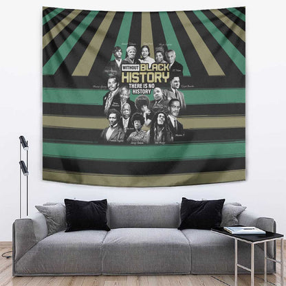 Black History Month Tapestry Civil Rights Leaders