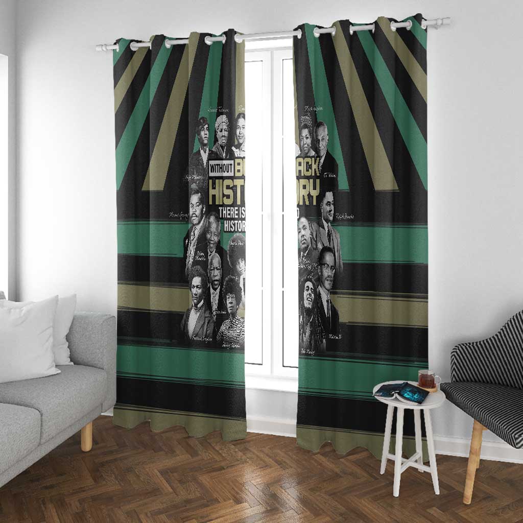 Black History Month Window Curtain Civil Rights Leaders