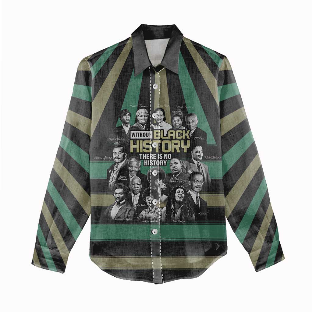 Black History Month Women Casual Shirt Civil Rights Leaders