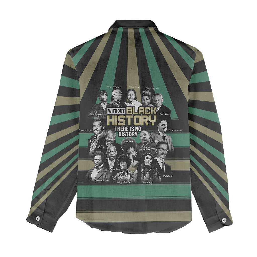 Black History Month Women Casual Shirt Civil Rights Leaders