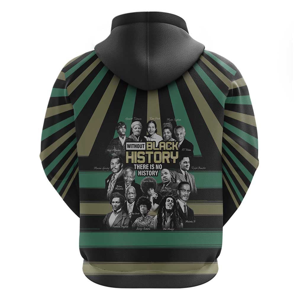 Black History Month Zip Hoodie Civil Rights Leaders