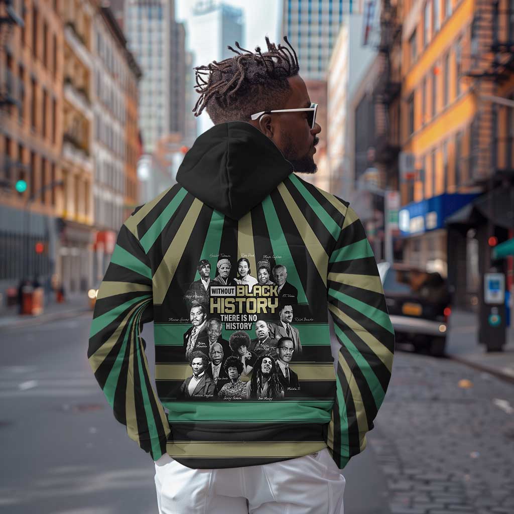 Black History Month Zip Hoodie Civil Rights Leaders