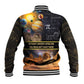 Afro Egyptian Pyramids Baseball Jacket Ancient African Achievements Galaxy