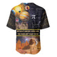 Afro Egyptian Pyramids Baseball Jersey Ancient African Achievements Galaxy