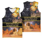Afro Egyptian Pyramids Basketball Jersey Ancient African Achievements Galaxy - African Pride