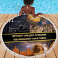 Afro Egyptian Pyramids Beach Blanket Ancient African Achievements Galaxy