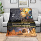 Afro Egyptian Pyramids Blanket Ancient African Achievements Galaxy