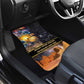 Afro Egyptian Pyramids Car Mats Ancient African Achievements Galaxy