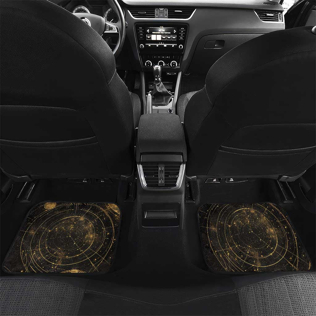 Afro Egyptian Pyramids Car Mats Ancient African Achievements Galaxy