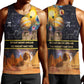 Afro Egyptian Pyramids Men Tank Top Ancient African Achievements Galaxy