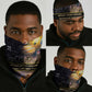 Afro Egyptian Pyramids Neck Gaiter Ancient African Achievements Galaxy DT04