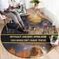 Afro Egyptian Pyramids Round Carpet Ancient African Achievements Galaxy