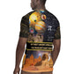 Afro Egyptian Pyramids Rugby Jersey Ancient African Achievements Galaxy