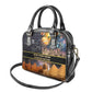Afro Egyptian Pyramids Shoulder Handbag Ancient African Achievements Galaxy