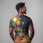 Afro Egyptian Pyramids T shirt Ancient African Achievements Galaxy
