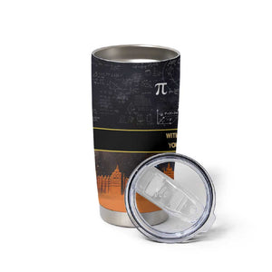 Afro Egyptian Pyramids Tumbler Cup Ancient African Achievements Galaxy