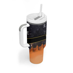 Afro Egyptian Pyramids Tumbler With Handle Ancient African Achievements Galaxy