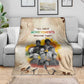 African Achievements Blanket Civil Rights Female Leaders Sunflower