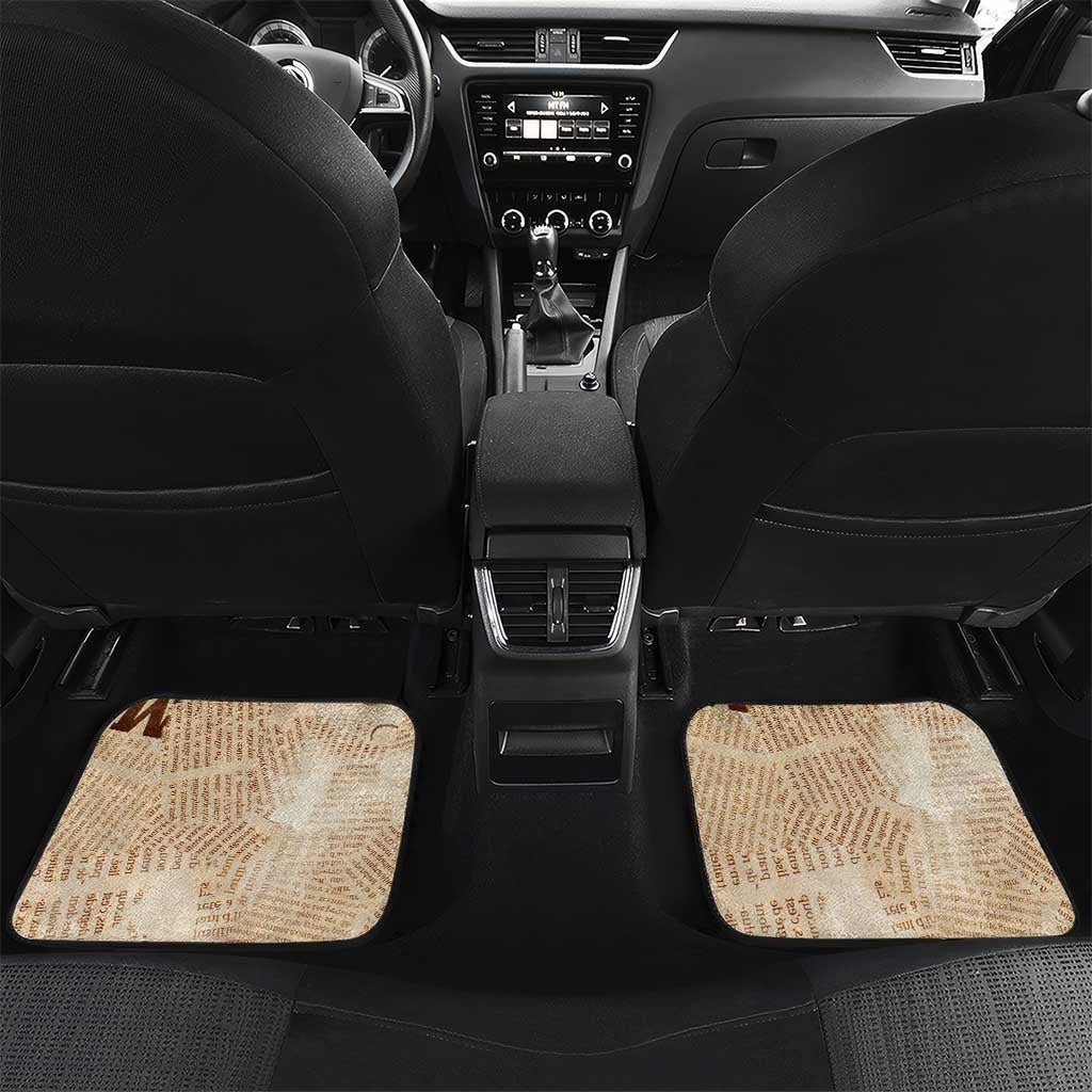 African Achievements Car Mats Civil Rights Female Leaders Sunflower