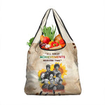 African Achievements Grocery Bag Civil Rights Female Leaders Sunflower