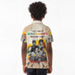 African Achievements Kid Polo Shirt Civil Rights Female Leaders Sunflower