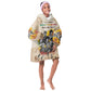 African Achievements Kid Wearable Blanket Hoodie Civil Rights Female Leaders Sunflower