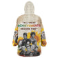African Achievements Kid Wearable Blanket Hoodie Civil Rights Female Leaders Sunflower