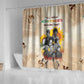 African Achievements Shower Curtain Civil Rights Female Leaders Sunflower