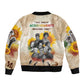 African Achievements Sleeve Zip Bomber Jacket Civil Rights Female Leaders Sunflower