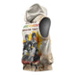 African Achievements Sleeveless Hoodie Civil Rights Female Leaders Sunflower - African Pride
