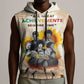 African Achievements Sleeveless Hoodie Civil Rights Female Leaders Sunflower - African Pride