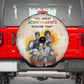 African Achievements Spare Tire Cover Civil Rights Female Leaders Sunflower