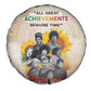 African Achievements Spare Tire Cover Civil Rights Female Leaders Sunflower