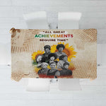 African Achievements Tablecloth Civil Rights Female Leaders Sunflower
