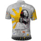African American Coretta Scott King Polo Shirt Honoring The Legacy Hand Draw Style