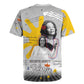 African American Coretta Scott King Rugby Jersey Honoring The Legacy Hand Draw Style