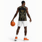 Egypt The Lotus Basketball Jersey Gold Bloom Hieroglyphic Patterns