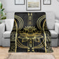 Egypt The Lotus Blanket Gold Bloom Hieroglyphic Patterns