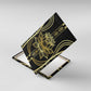 Egypt The Lotus Canvas Wall Art Gold Bloom Hieroglyphic Patterns