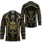 Egypt The Lotus Hockey Jersey Gold Bloom Hieroglyphic Patterns