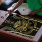 Egypt The Lotus Puzzle Gold Bloom Hieroglyphic Patterns