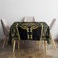 Egypt The Lotus Tablecloth Gold Bloom Hieroglyphic Patterns