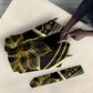 Egypt The Lotus Umbrella Gold Bloom Hieroglyphic Patterns