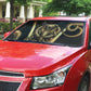 Egypt Uraeus Auto Sun Shade Gold Cobra Luxury Style