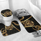 Egypt Uraeus Bathroom Set Gold Cobra Luxury Style