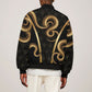 Egypt Uraeus Bomber Jacket Gold Cobra Luxury Style