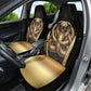 Egypt Uraeus Car Seat Cover Gold Cobra Luxury Style