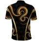 Egypt Uraeus Polo Shirt Gold Cobra Luxury Style